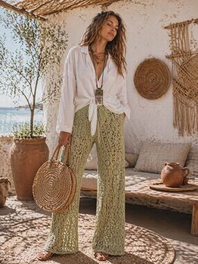 100%cotton wrap blouse M